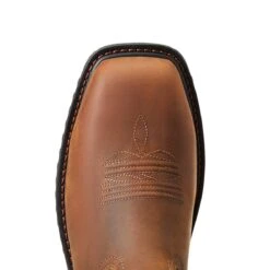 Ariat Men Brown Rigtek WP Comp Toe Work Boot -Western Wardrobe Sales Store 10034156 4