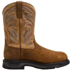 Ariat Men's Workhog XT H2O Distressed Bravo Brown Carbon Toe Work Boot -Western Wardrobe Sales Store 10045435 04