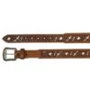 Men's JP West Ivory Inlay Tapered Belt