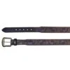 Men's JP West Blue Inlay Belt