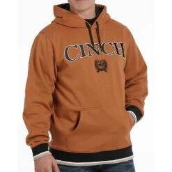 Cinch Men's Copper Logo Hoodie