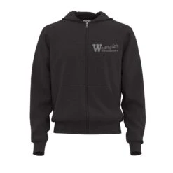 Wrangler Men's Caviar Heather Full Zip Jacket