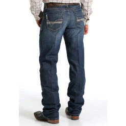 Cinch Men's Grant Dark Stonewash Boot Cut Jean