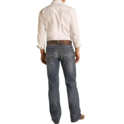 Rock N Roll Cowboy Double Barrel Regular Bootcut Jeans