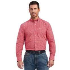 Men's Ariat Pro Series Nevin Stretch Classic Fit Shirt