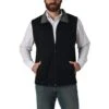 Wrangler Men's George Strait Black Knit Vest