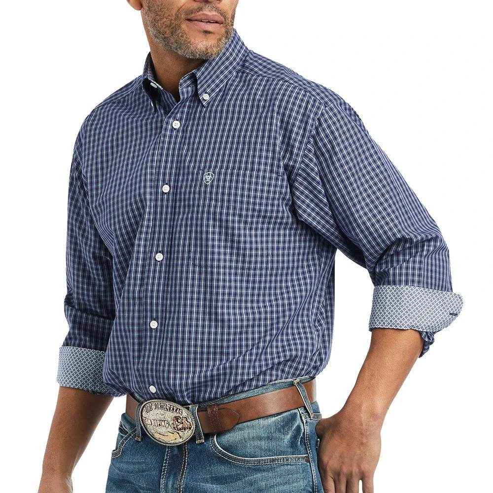 Ariat Men's Wrinkle Free Immanuel Fitted Shirt 1 Ariat Men's Wrinkle Free Immanuel Fitted Shirt