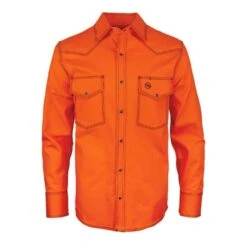 Western Welder Men's Yoke Triple Stitched Cotton Twill Welding Shirt