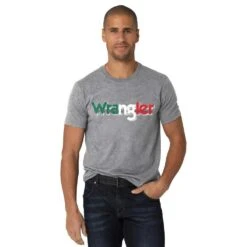 Wrangler Men's Mexico Short Sheet T-Shirt