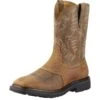 Men's Ariat Sierra Aged Bark Steel Toe Work Boots