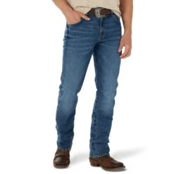 Wrangler Men's Retro 77 Slim Jeans -Western Wardrobe Sales Store 77MWZMP 3