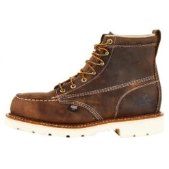 Weinbrennerusa Men`s Thorogood Crazy Horse 6` Steel Toe Lace Up Work Boot -Western Wardrobe Sales Store 804 4375 3