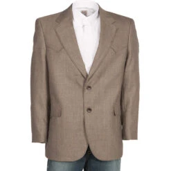 Western Wardrobe Sales Store 18 Circle S Men's Brown Plano Sport Coat
