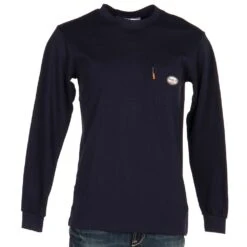 Rasco Fr Mens Long Sleeve FR NavyTee Shirt