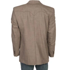 Circle S Men's Brown Plano Sport Coat 7 Circle S Men's Brown Plano Sport Coat -Western Wardrobe Sales Store CC1032 58 3