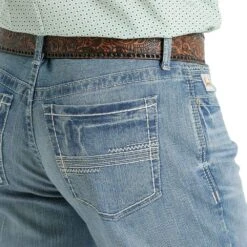 Cinch Men's Ian Light Stonewash Jeans -Western Wardrobe Sales Store MB56336001 02