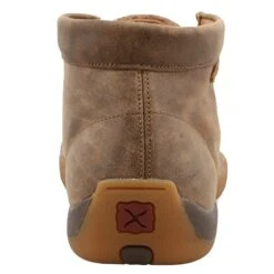 Twisted X Men`s Bomber Tan Ostrich Nano Toe Driving Moc -Western Wardrobe Sales Store MDMNT03 05