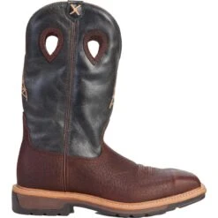 Twisted X Men's Oiled Cognac Steel Toe Lite Weight Cowboy Work Boots -Western Wardrobe Sales Store MLCS006 5