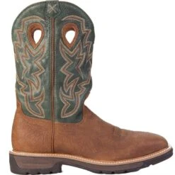 Twisted X Men's Distressed Shoulder Steel Toe Waterproof Lite Weight Cowboy Work Boots -Western Wardrobe Sales Store MLCSW01 3