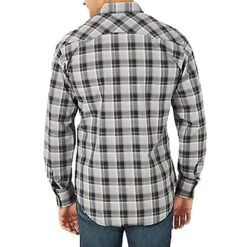 Wrangler Men's Retro Long Sleeve Black Sawtooth Snap Western Shirt -Western Wardrobe Sales Store MV4027X 3