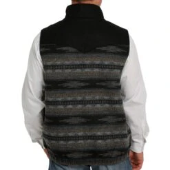 Cinch Men's Wooly Vest -Western Wardrobe Sales Store MWV1543006 04
