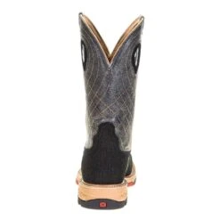 Twisted X Men's Rubberized Brown 12in. Grey CellStretch Alloy Toe Work Boots -Western Wardrobe Sales Store MXBA002 3