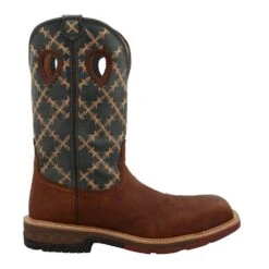 Twisted X Men`s Mocha 12in. Slate Top Nano Toe Work Boot -Western Wardrobe Sales Store MXBN002 5