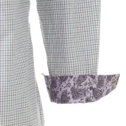 Cowboy Legend Men's Cream Ombré Plaid Shirt -Western Wardrobe Sales Store PLD 103 3