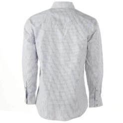 Cowboy Legend Men's Cream Ombré Plaid Shirt -Western Wardrobe Sales Store PLD 103 4