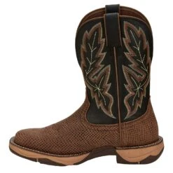 Tony Lama Men's Medford Brown WP Soft Toe Wide Square Toe Work Boot -Western Wardrobe Sales Store RR3374 3