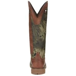 Justin Boots Men's Stampede Rush Strike Russet Woodlands Camo Snake Boot -Western Wardrobe Sales Store SE4380 5