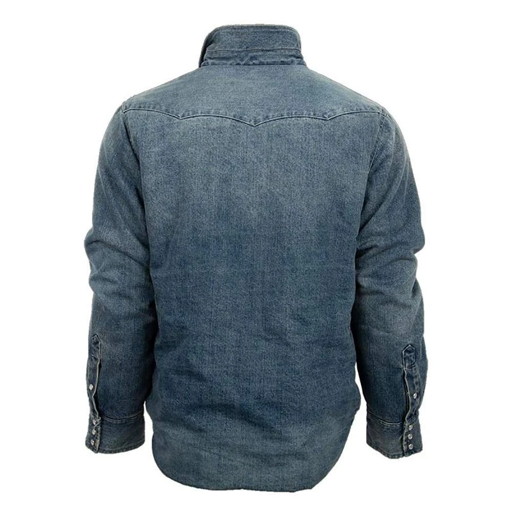 STS Ranch Wear Men's Clifdale Sherpa Lined Denim Jacket 2 STS Ranch Wear Men's Clifdale Sherpa Lined Denim Jacket - Image 2