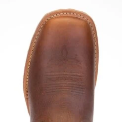 Justin Boot Company Mens H2O MARSHAL WHISKEY NEAT BROWN 11` BROWN TOP SOFT TOE SQ TOE -Western Wardrobe Sales Store WK4201 5